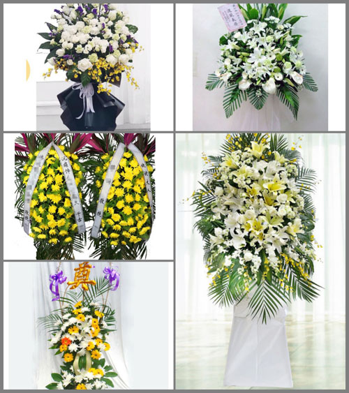 广东梅州市丰顺县丰良镇白事花篮预定